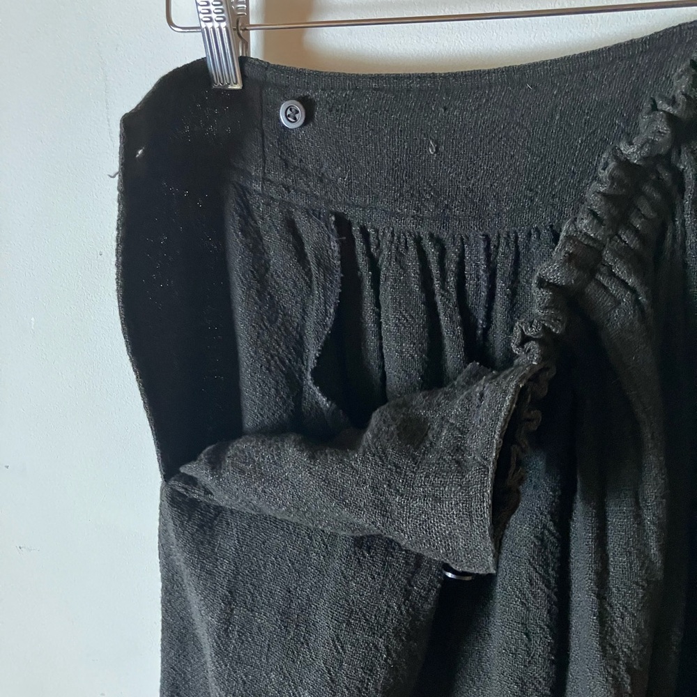 Vintage linen skirt - Picture 9 of 10